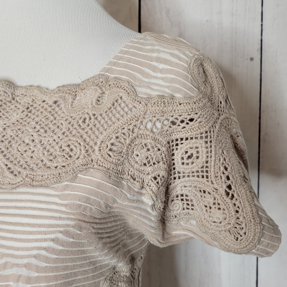 Free People New Romantics Crocheted Cutout Mini - Picture 5 of 12